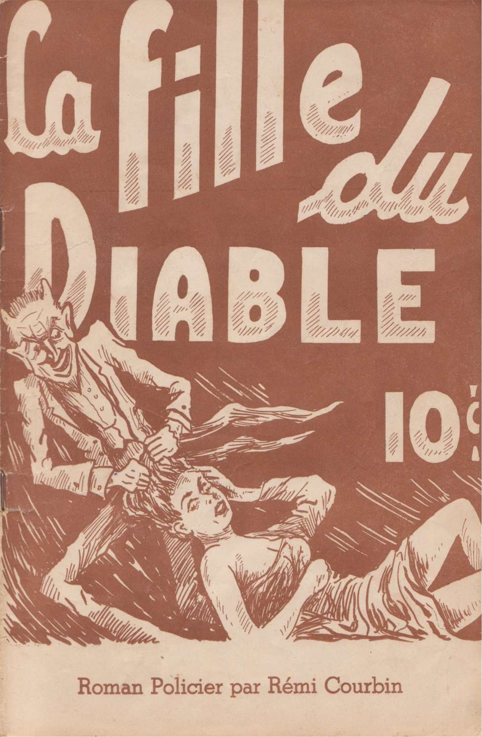 Book Cover For Albert Brien 7 - La fille du diable