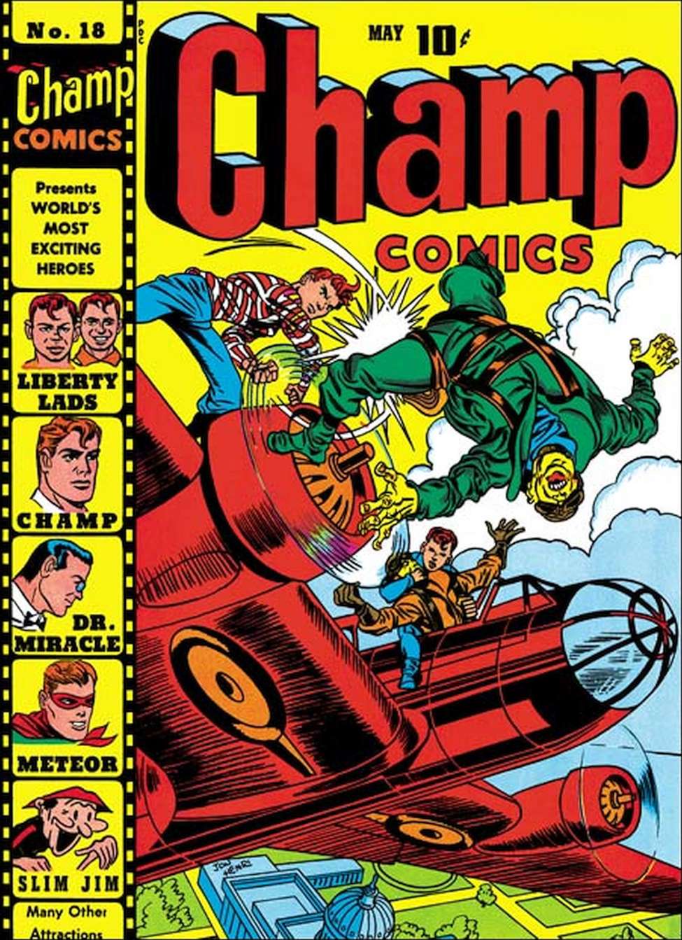 Book Cover For Champ Comics 18 (alt)