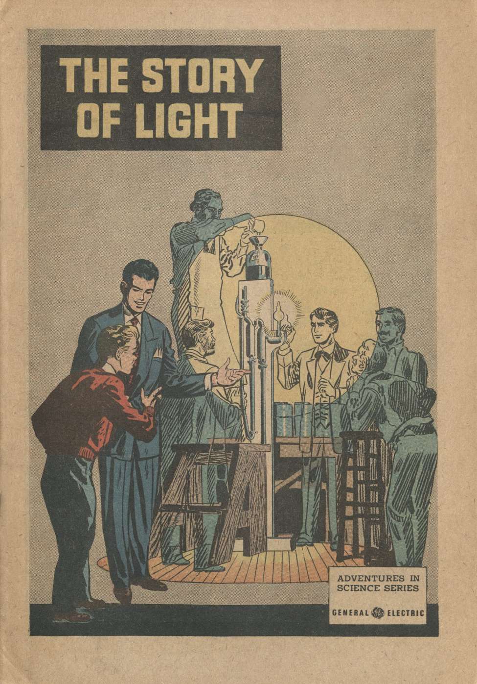 Book Cover For The Story of Light 1957