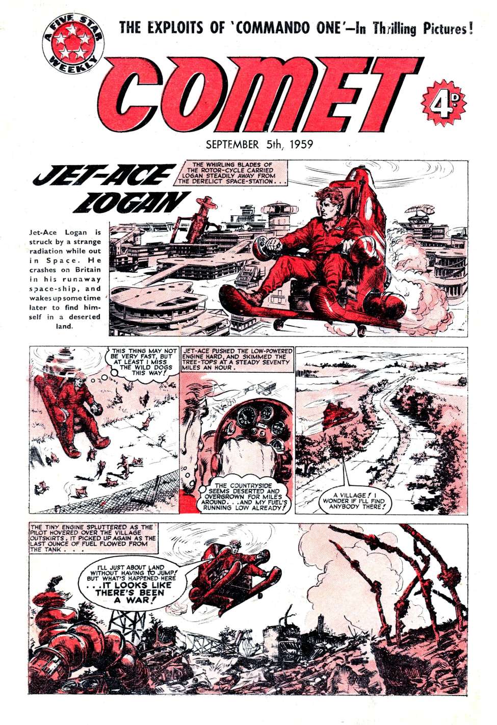 Book Cover For The Comet 574