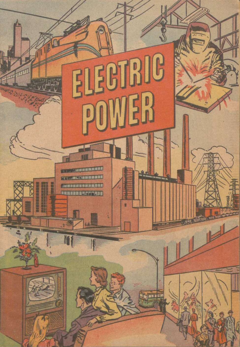 Book Cover For Electric Power - Westinghouse