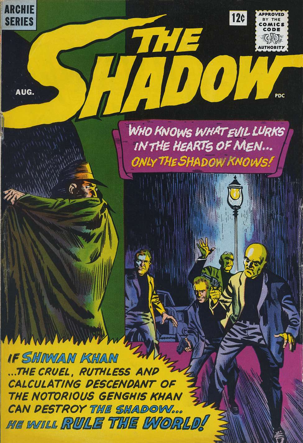 Book Cover For The Shadow 1- Shadow vs The RXG Spymaster
