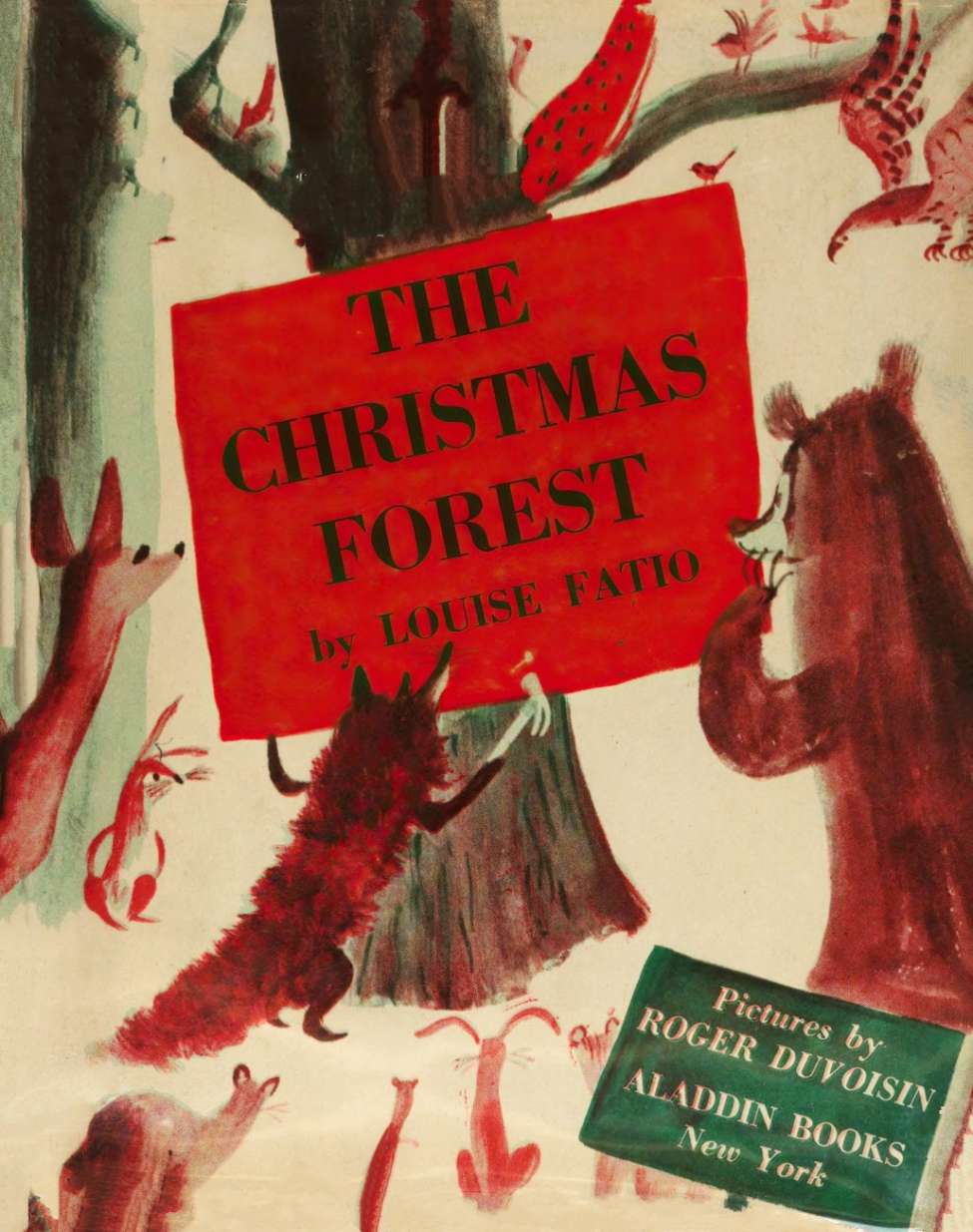 Book Cover For Christmas Forest