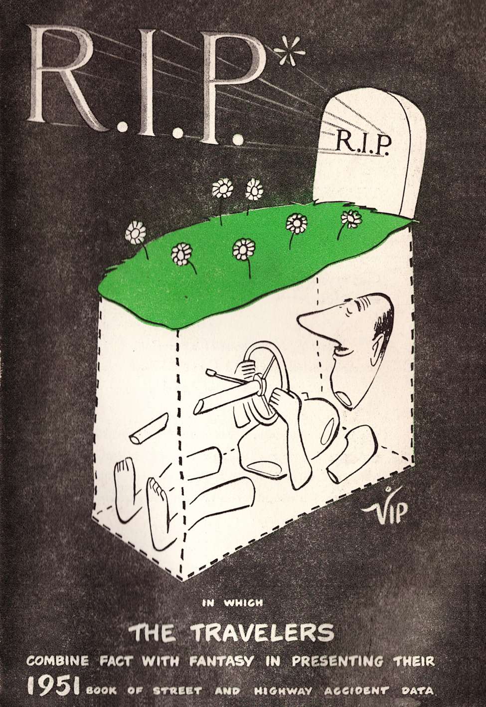 Book Cover For Travelers 1951 - RIP Rest In Pieces