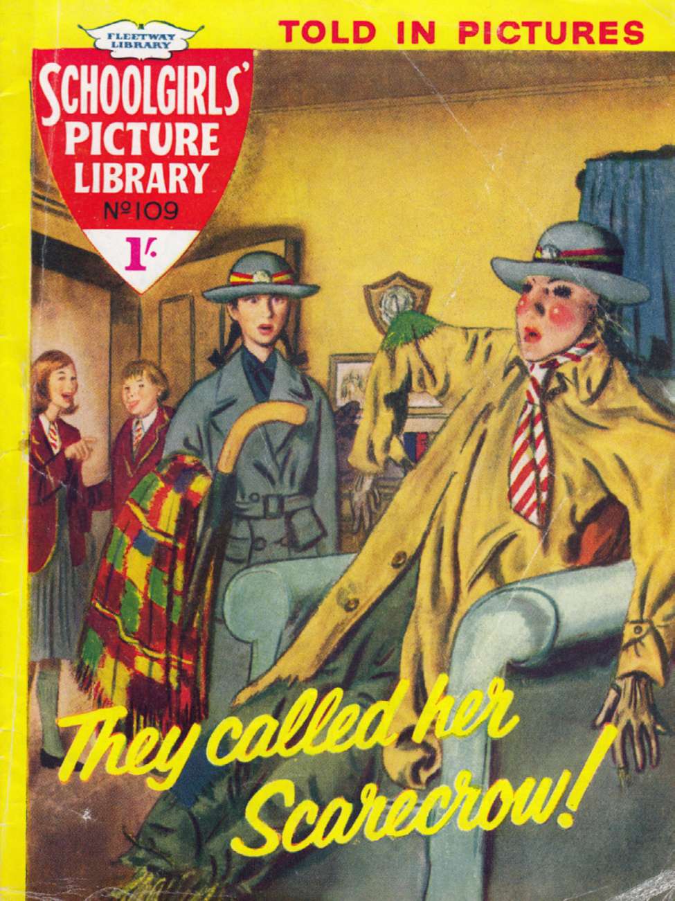 Book Cover For Schoolgirls' Picture Library 109 - They Called Her Scarecrow