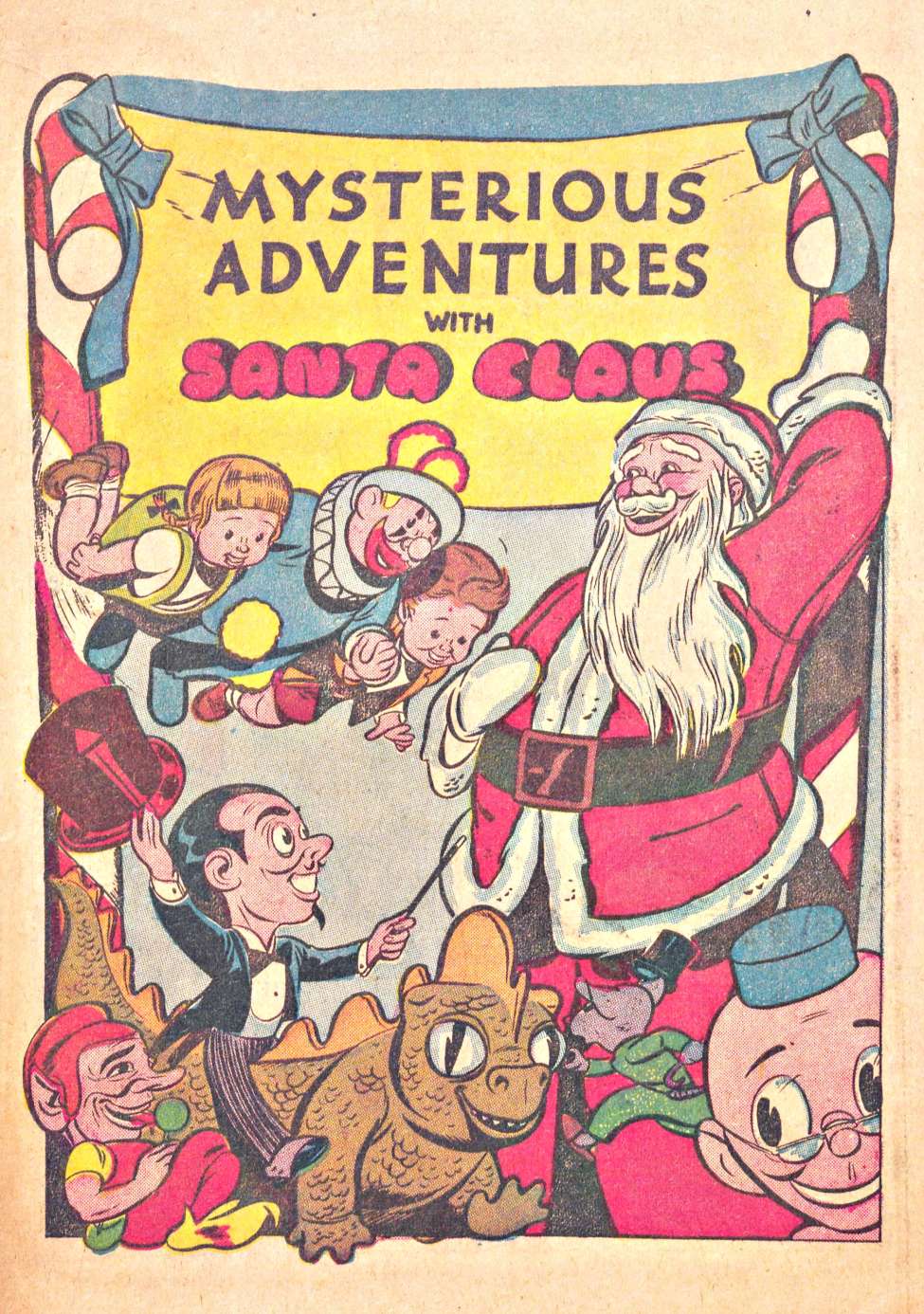 Book Cover For Mysterious Adventures With Santa Claus - G. C. Murphy