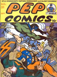 Large Thumbnail For Pep Comics 31 - Version 2