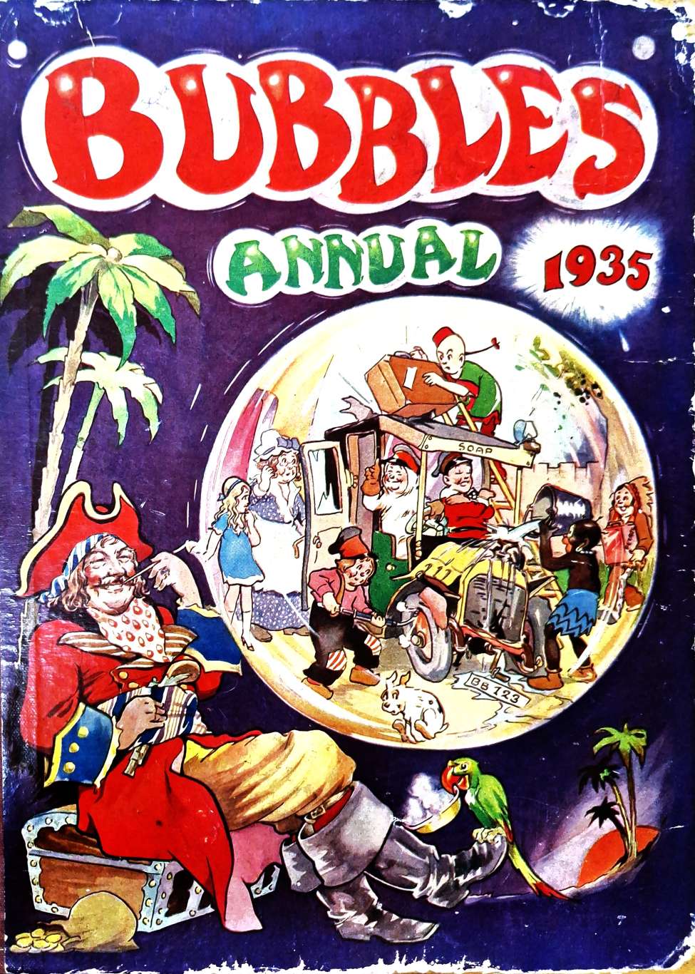 Book Cover For Bubbles Annual 1935