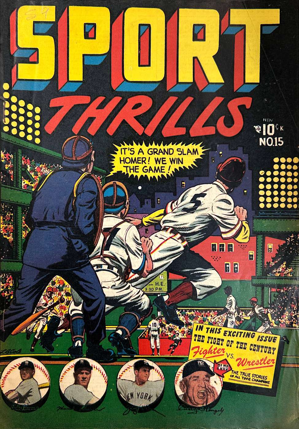 Book Cover For Sport Thrills 15