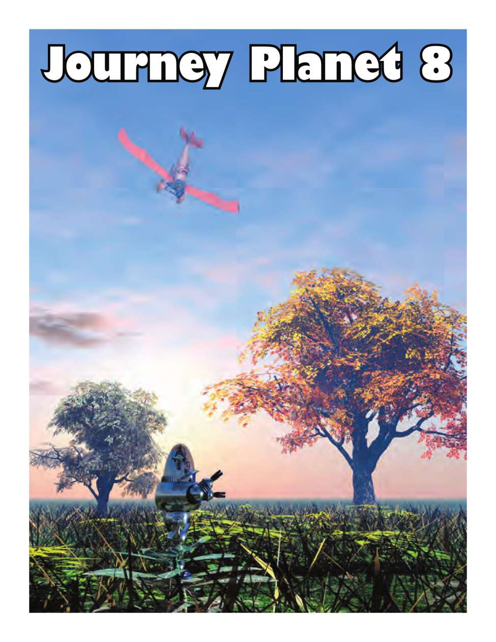 Book Cover For Journey Planet 8