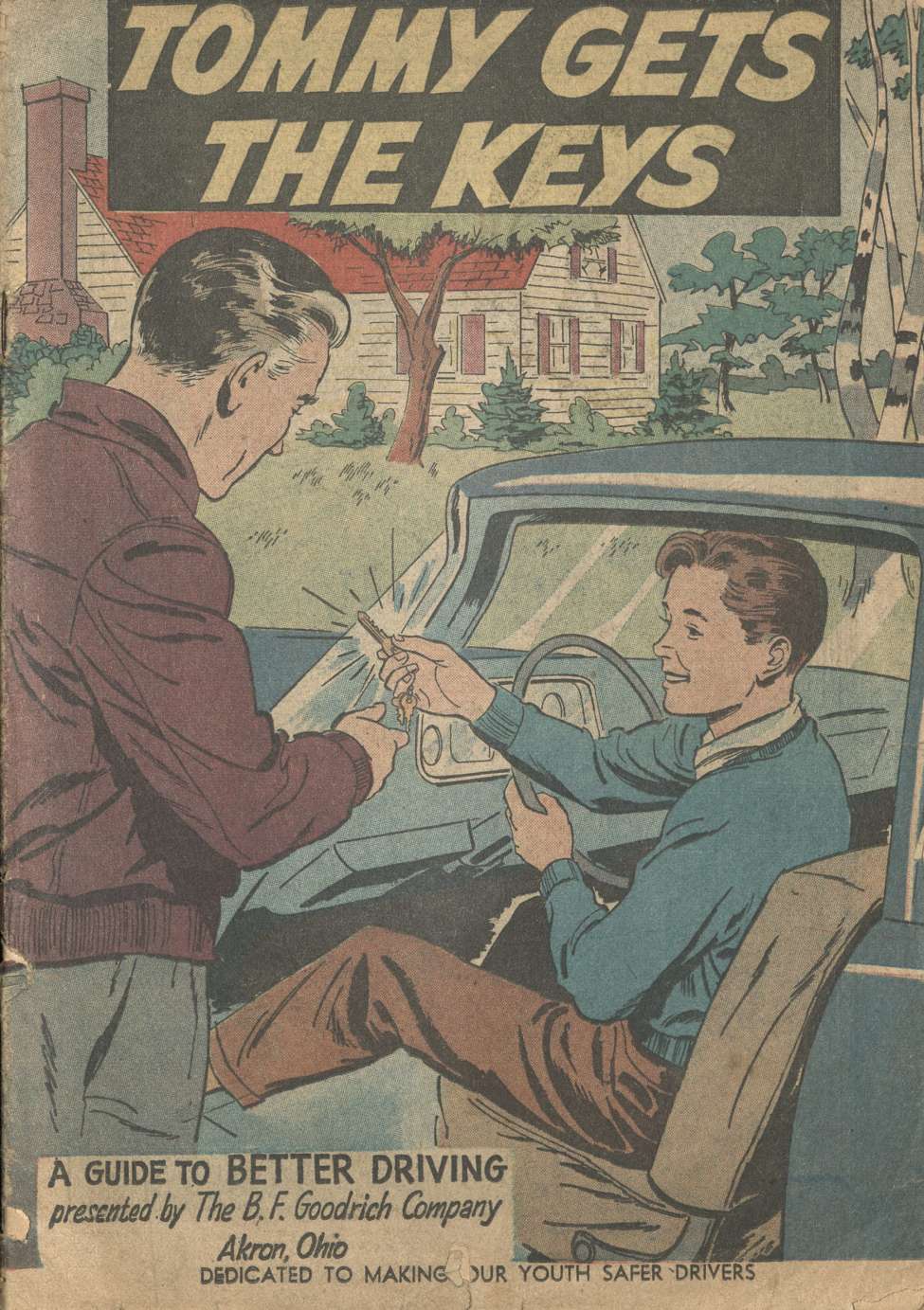 Book Cover For Tommy Gets the Keys - Version 1