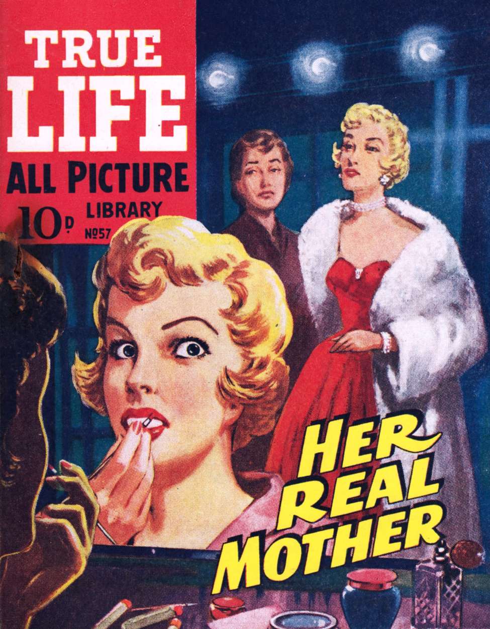 Book Cover For True Life Library 57 - Her Real Mother