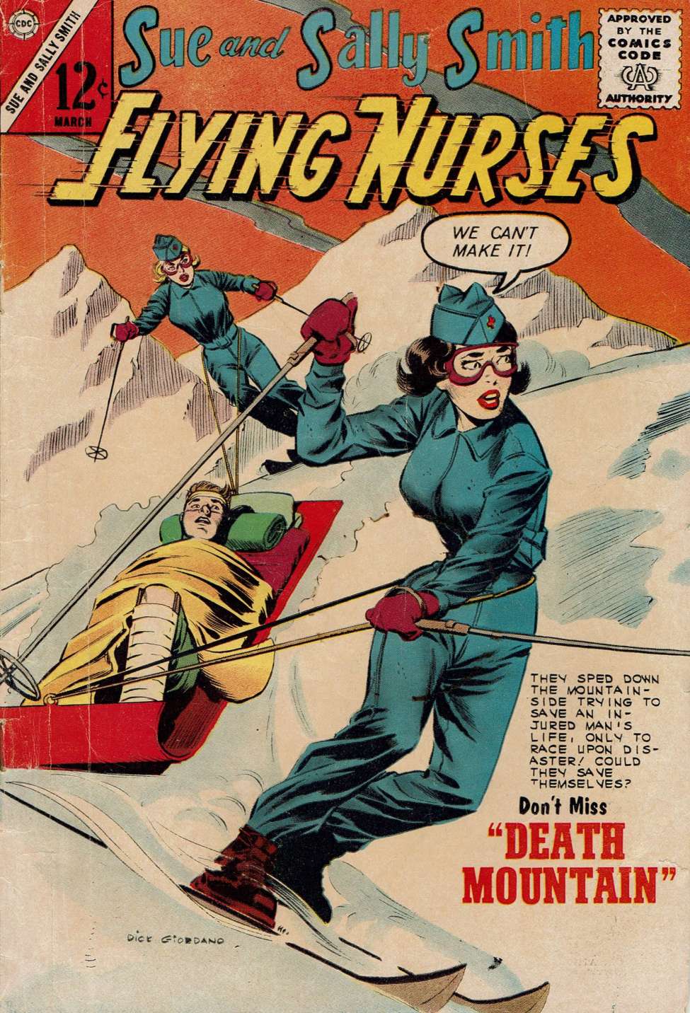 Book Cover For Sue and Sally Smith, Flying Nurses 50