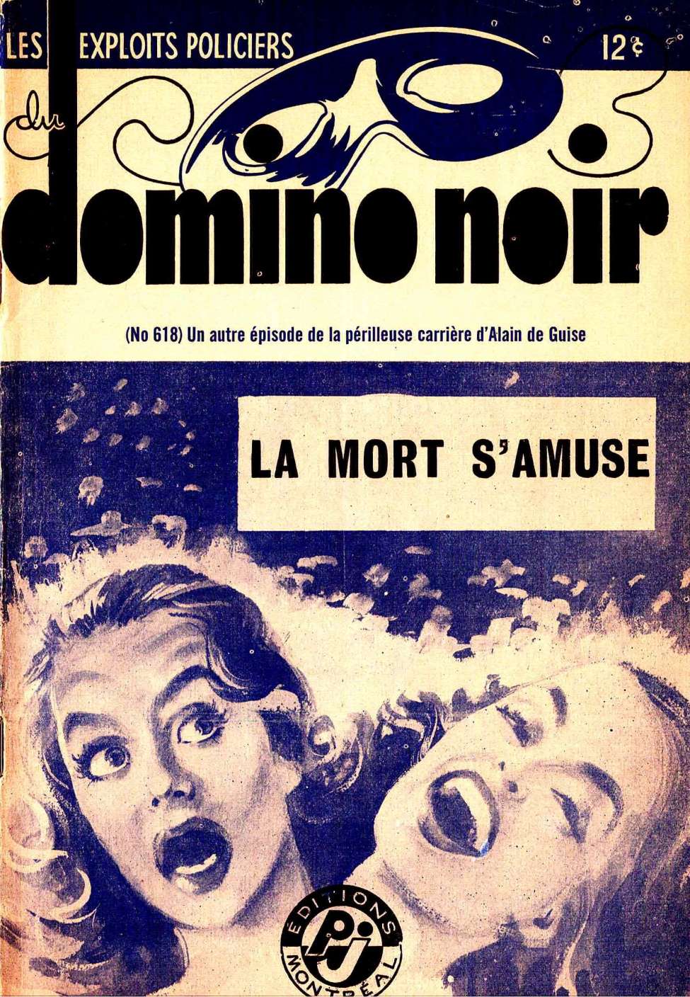 Book Cover For Domino Noir v2 618 - La mort s'amuse