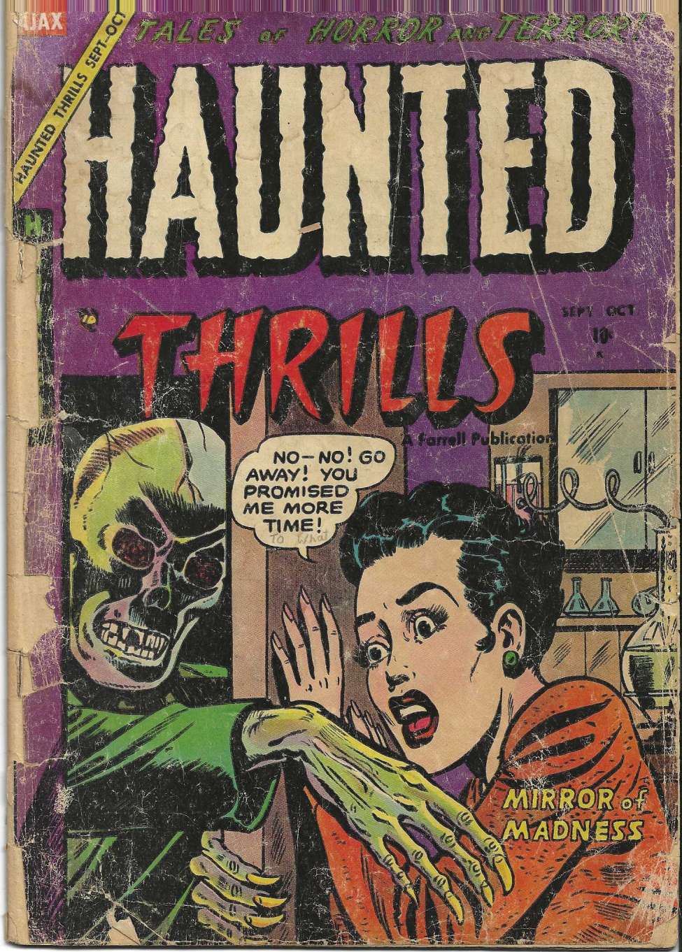 Book Cover For Haunted Thrills 17 - Version 2