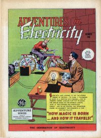 Large Thumbnail For Adventures In Electricity 1 (1947 GEC-174)
