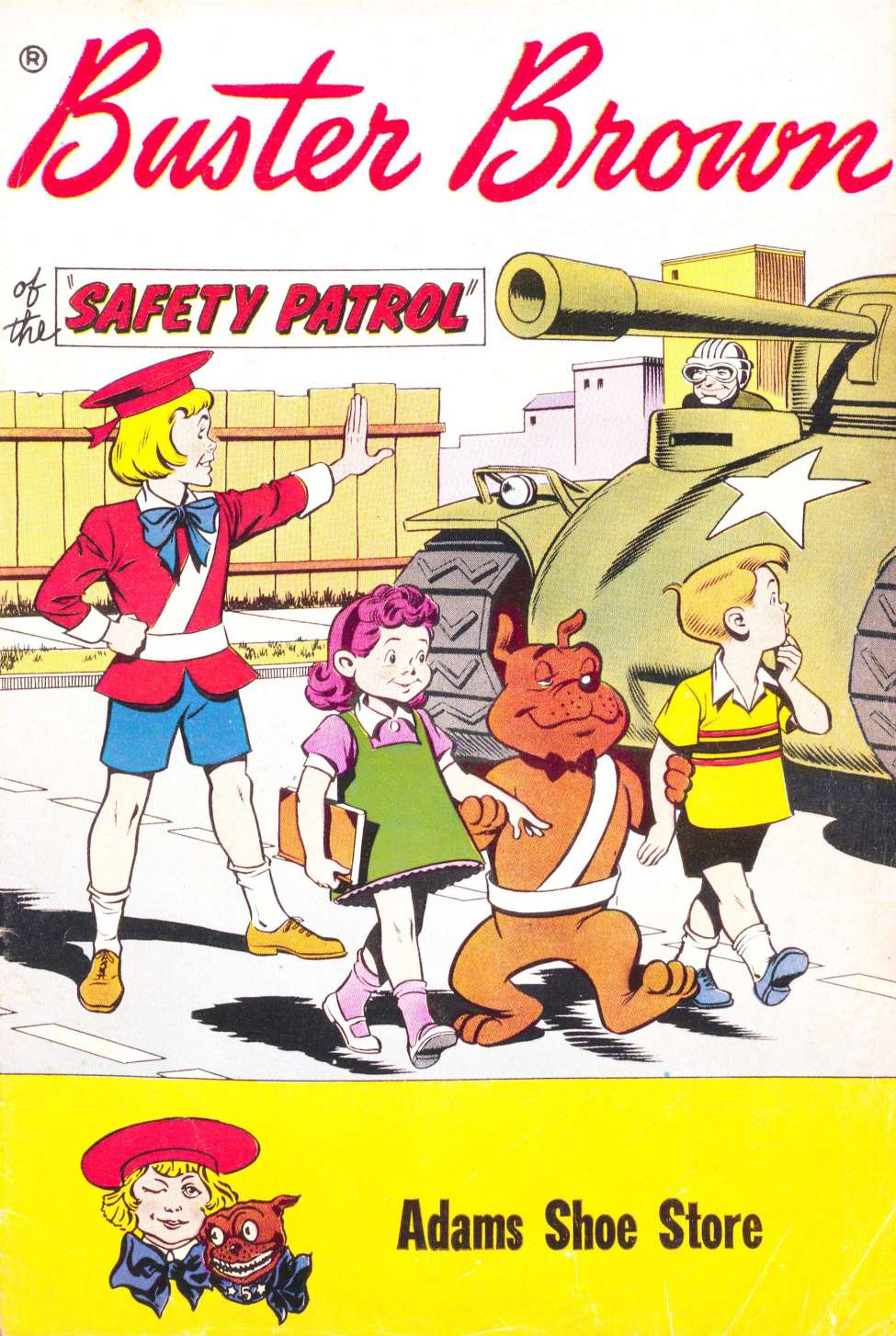 Book Cover For Buster Brown of the Safety Patrol