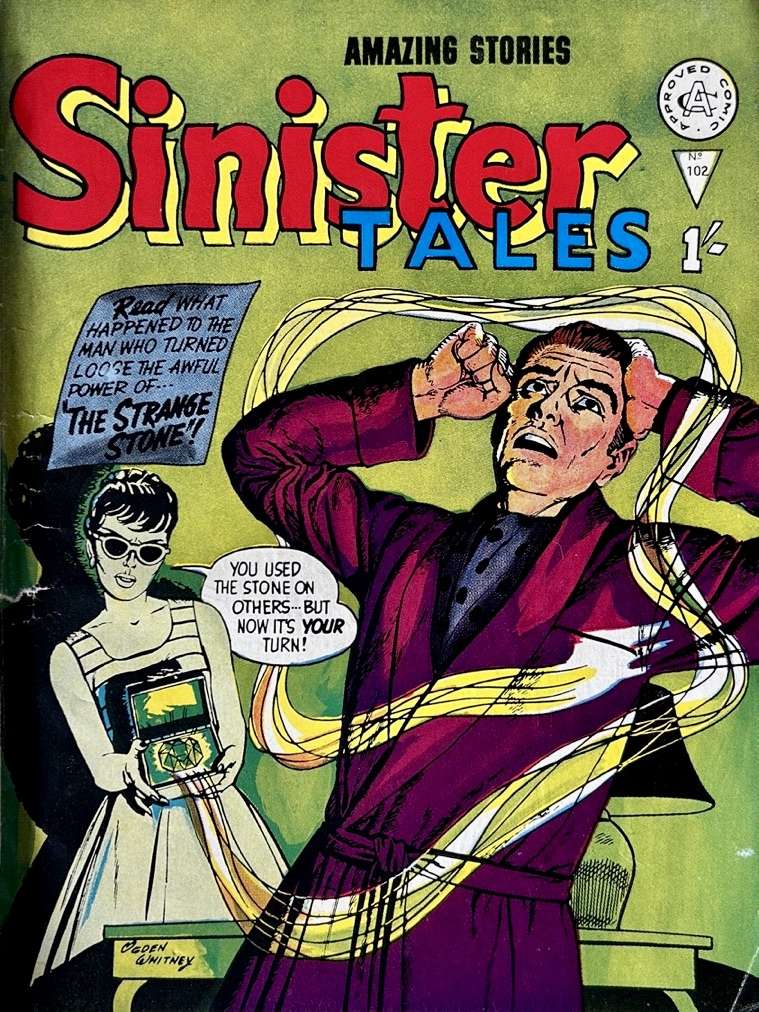 Book Cover For Sinister Tales 102