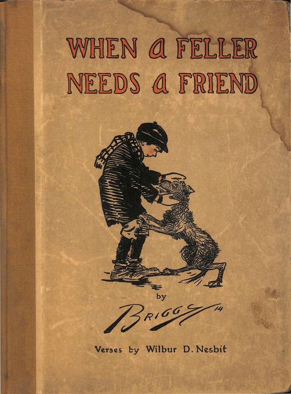 Book Cover For When a Feller Needs a Friend - Clare Briggs