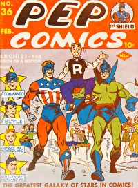 Large Thumbnail For Pep Comics 36