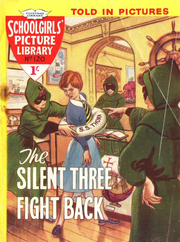 Book Cover For Schoolgirls' Picture Library 120 - The Silent Three Fight Back