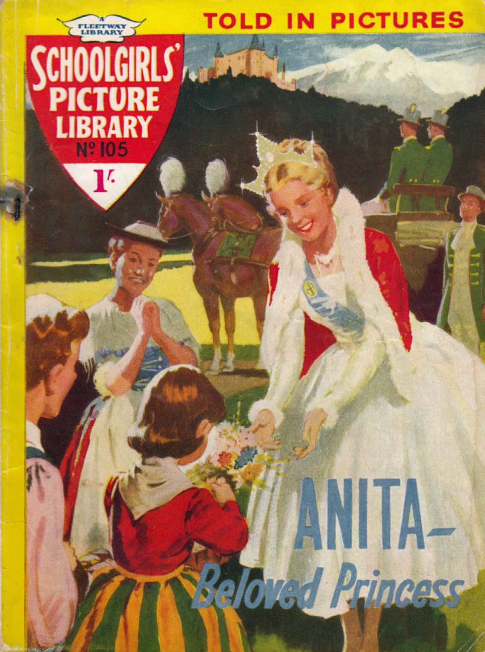 Book Cover For Schoolgirls' Picture Library 105 - Anita - Beloved Princess