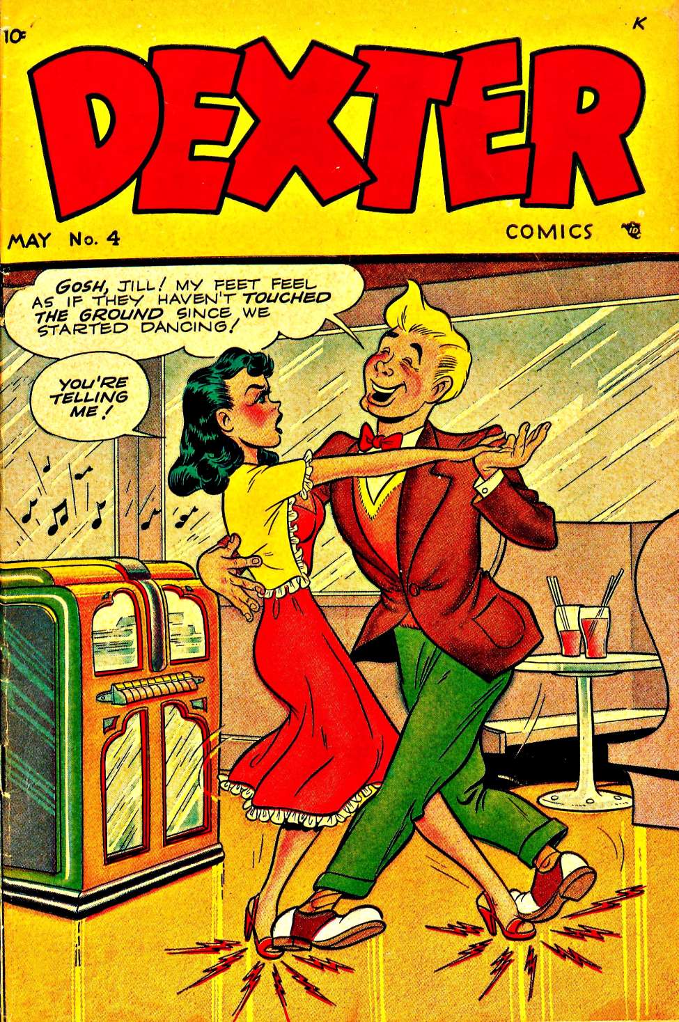 Book Cover For Dexter Comics 4