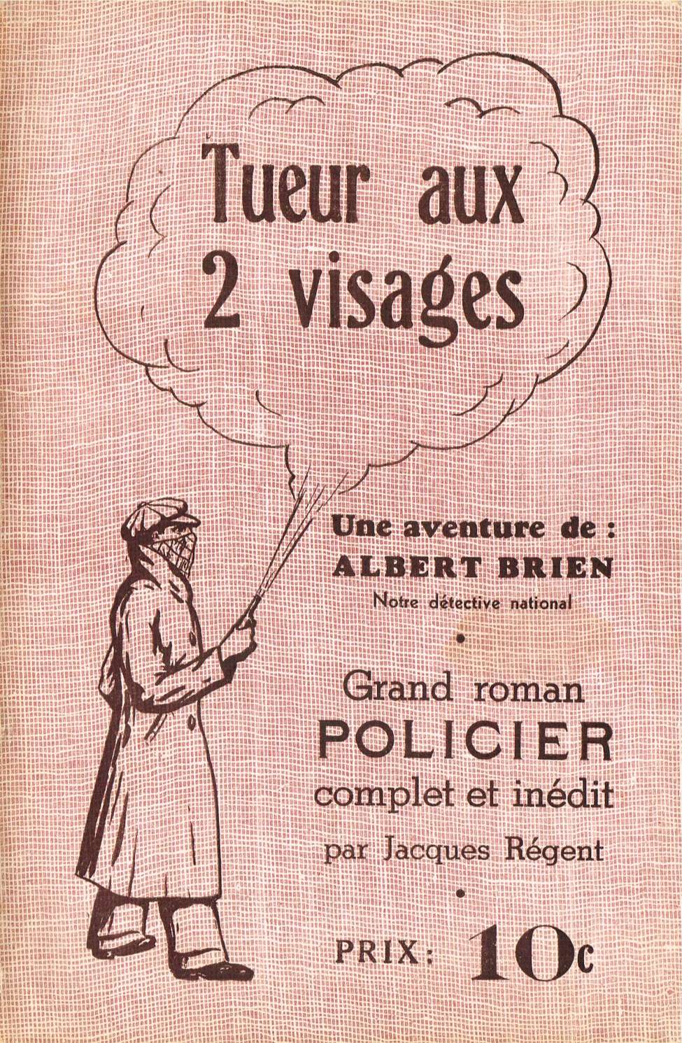 Book Cover For Albert Brien 1 - Tueur aux deux visages