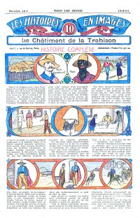 Large Thumbnail For Les Histoires en Images 167 - Le Châtiment de la Trahison
