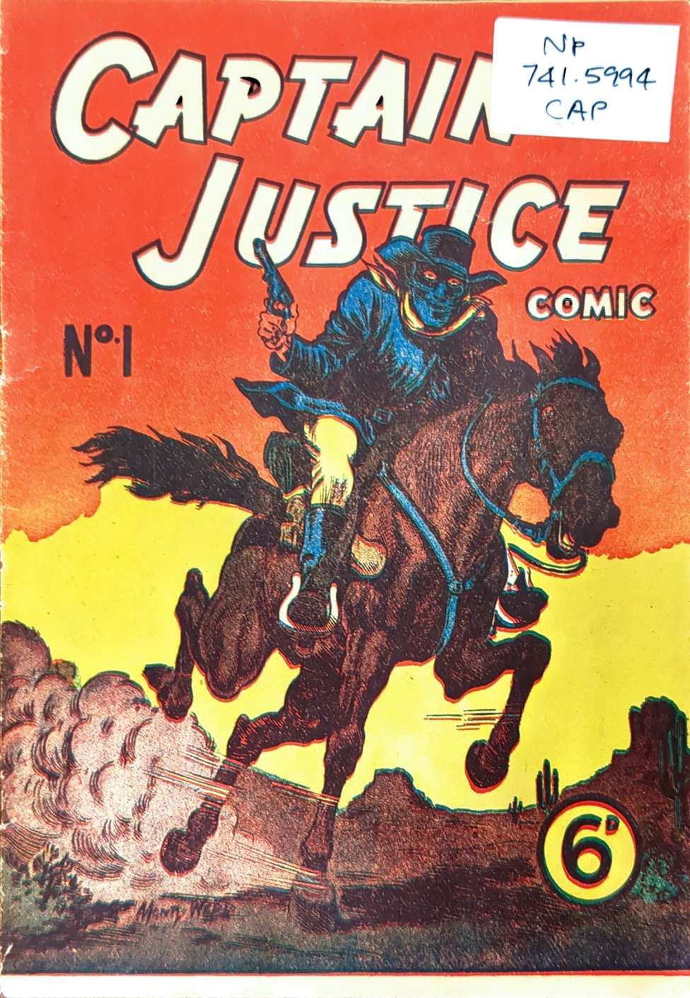 Book Cover For Captain Justice 1