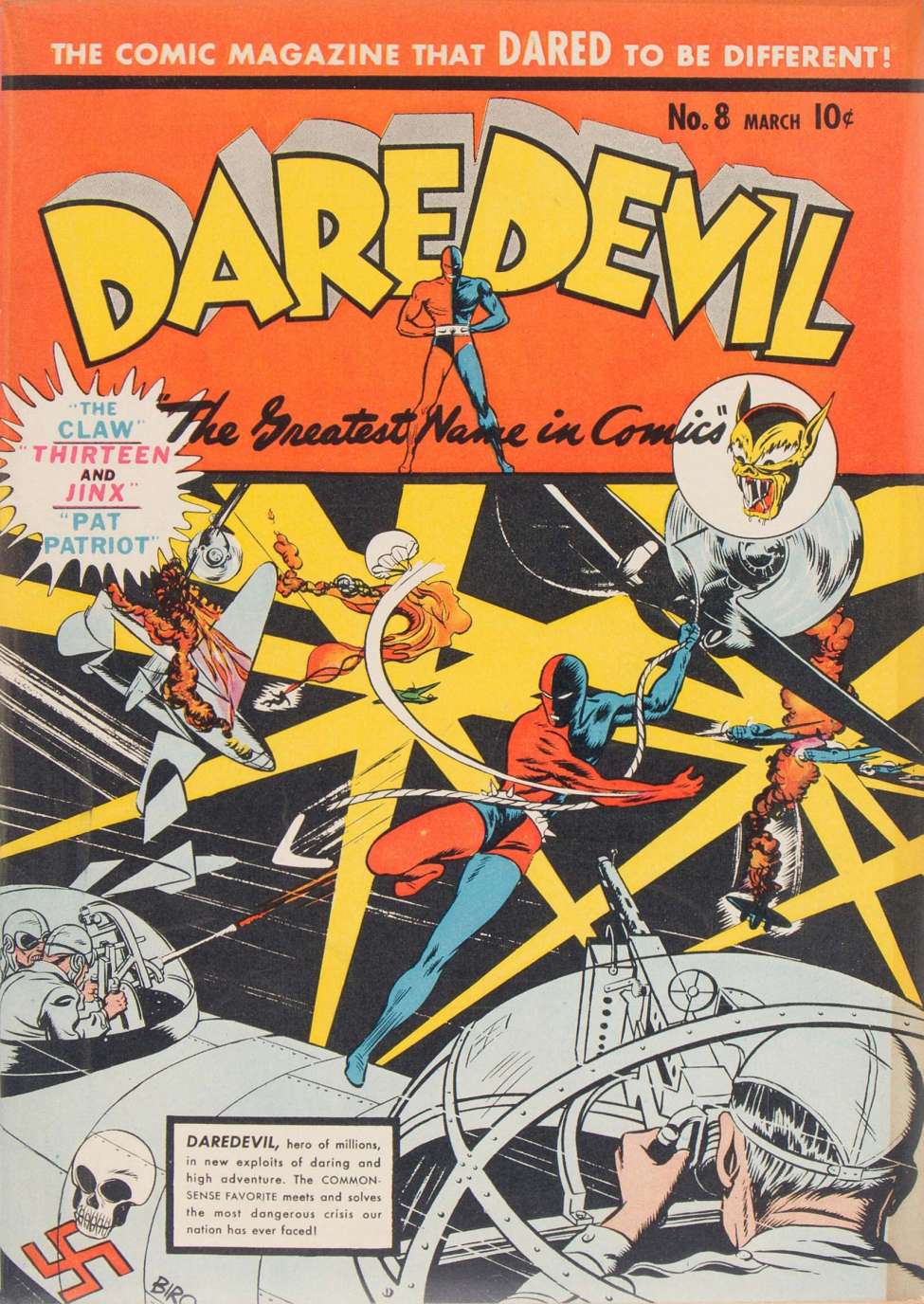 Book Cover For Daredevil Comics 8 - Version 2