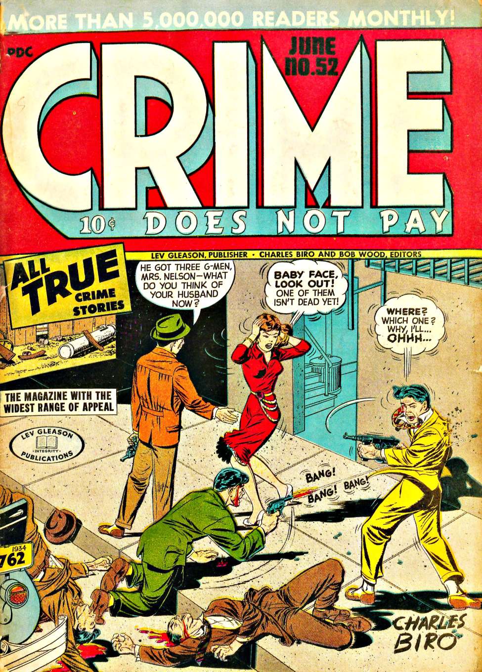 Book Cover For Crime Does Not Pay 52 - Version 2