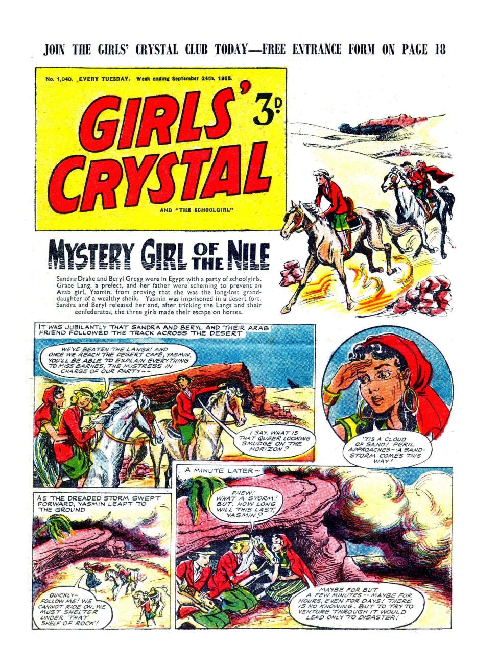 Book Cover For Girls' Crystal 1040
