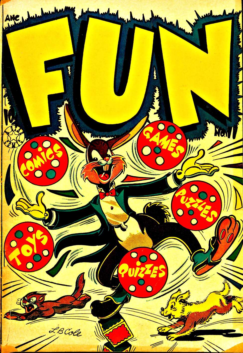 Book Cover For Fun Comics 11