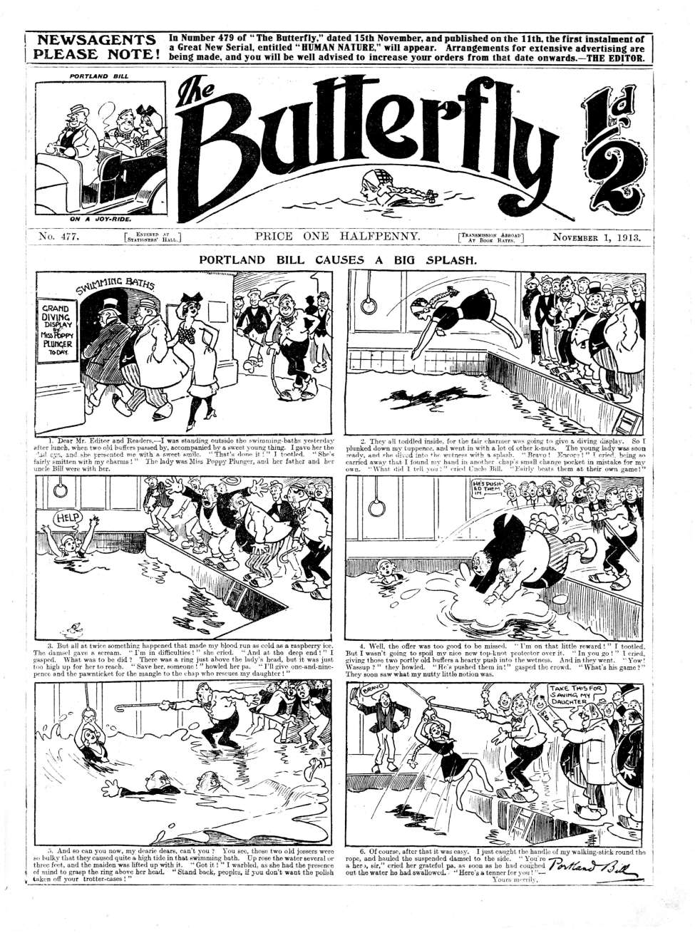 Book Cover For Butterfly 477