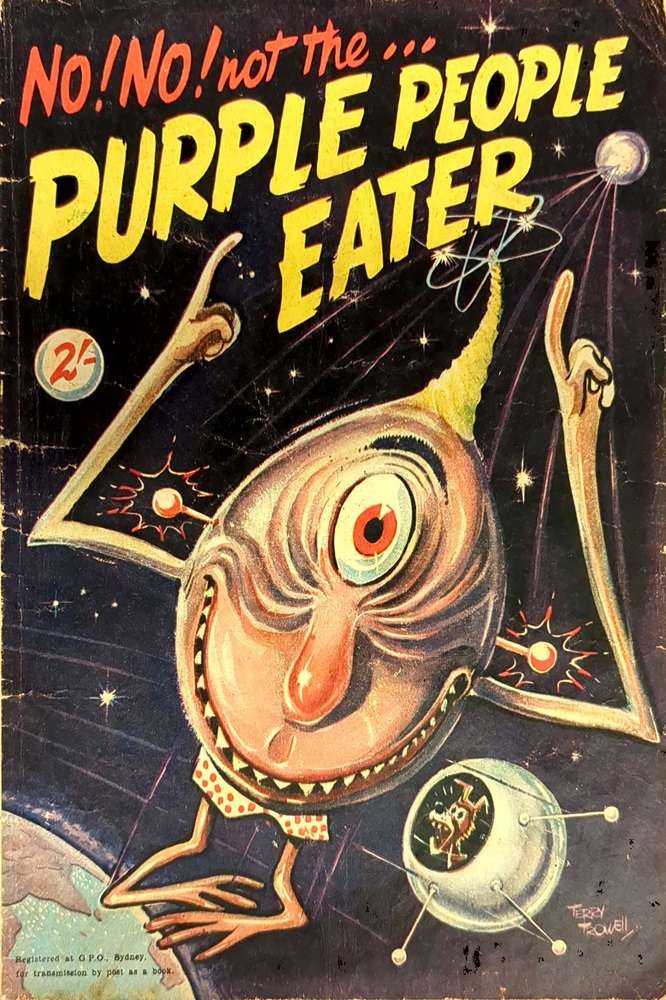 Book Cover For The Purple People Eater