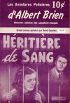 Cover For Albert Brien 30 - Héritière de sang