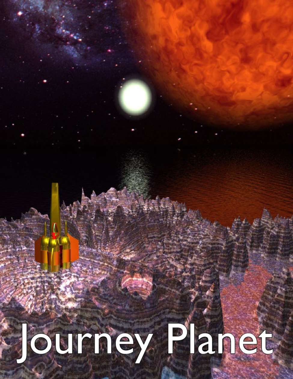 Book Cover For Journey Planet 35