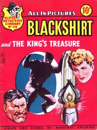 Large Thumbnail For Super Detective Library 119 - The King's Treasure - Blackshirt