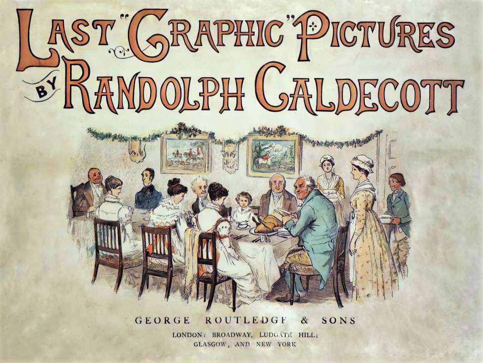 Book Cover For Last "Graphic" Pictures - Randolph Caldecott