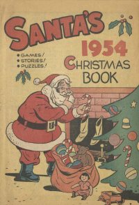 Large Thumbnail For Santa's 1954 Christmas Book
