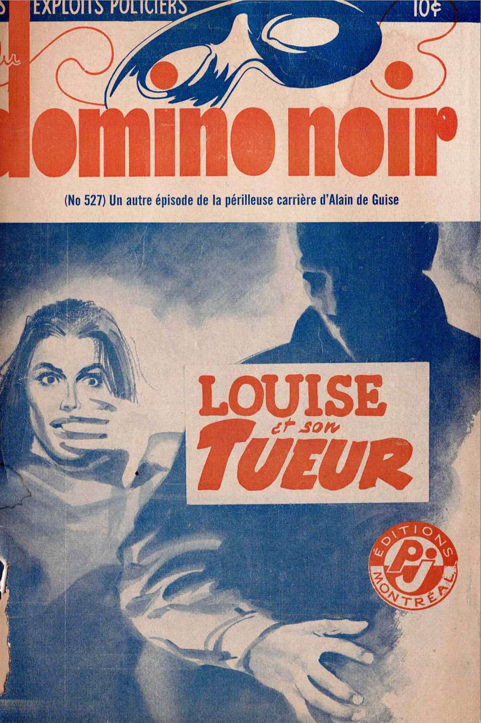 Book Cover For Domino Noir v2 527 - Louise et son tueur