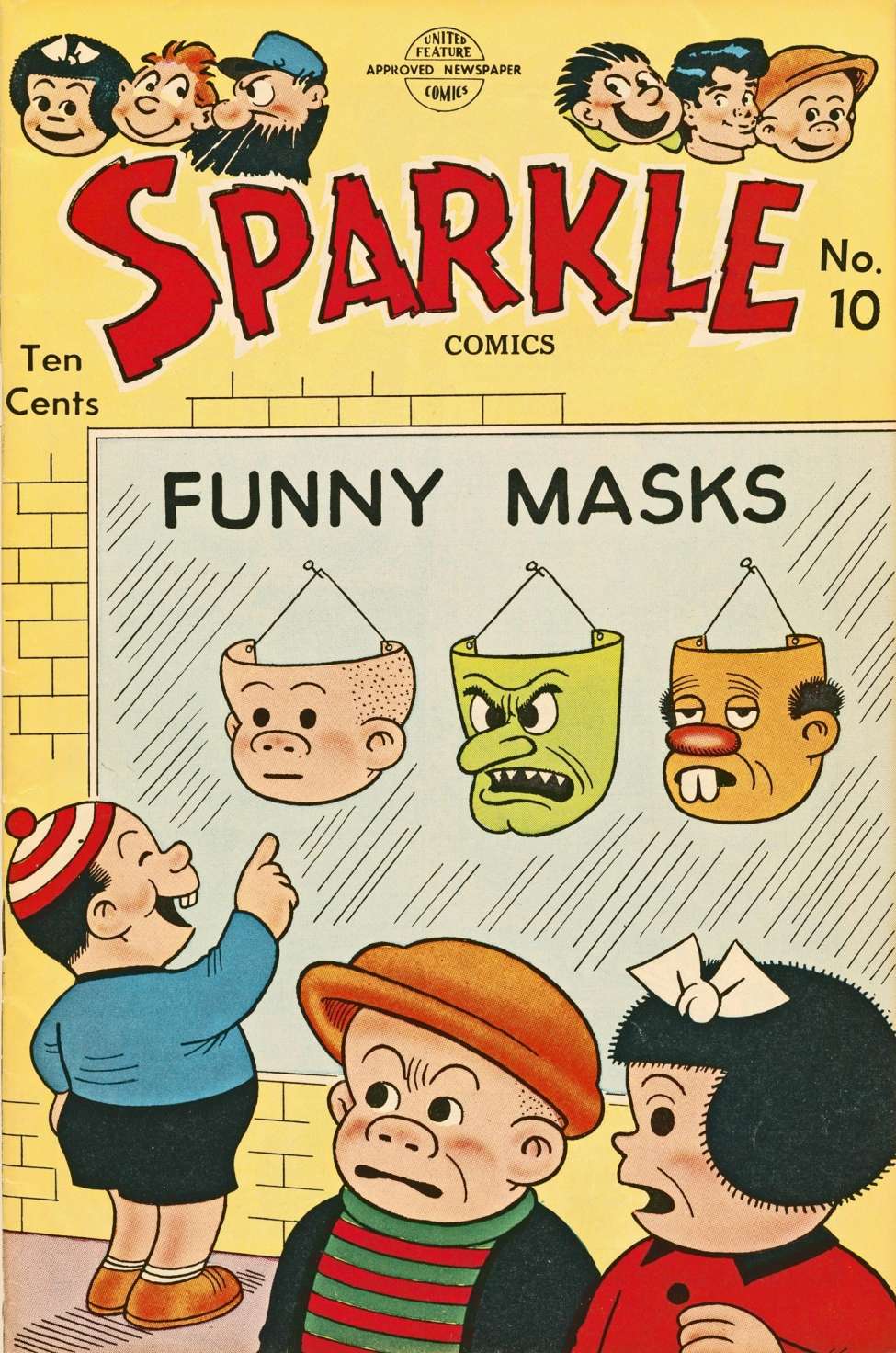 Book Cover For Sparkle Comics 10