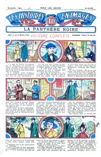Large Thumbnail For Les Histoires en Images 181 - La Panthere Noire