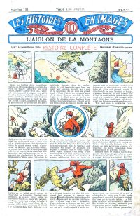 Large Thumbnail For es Histoires en Images 121. L`Aiglon de la Montagne .