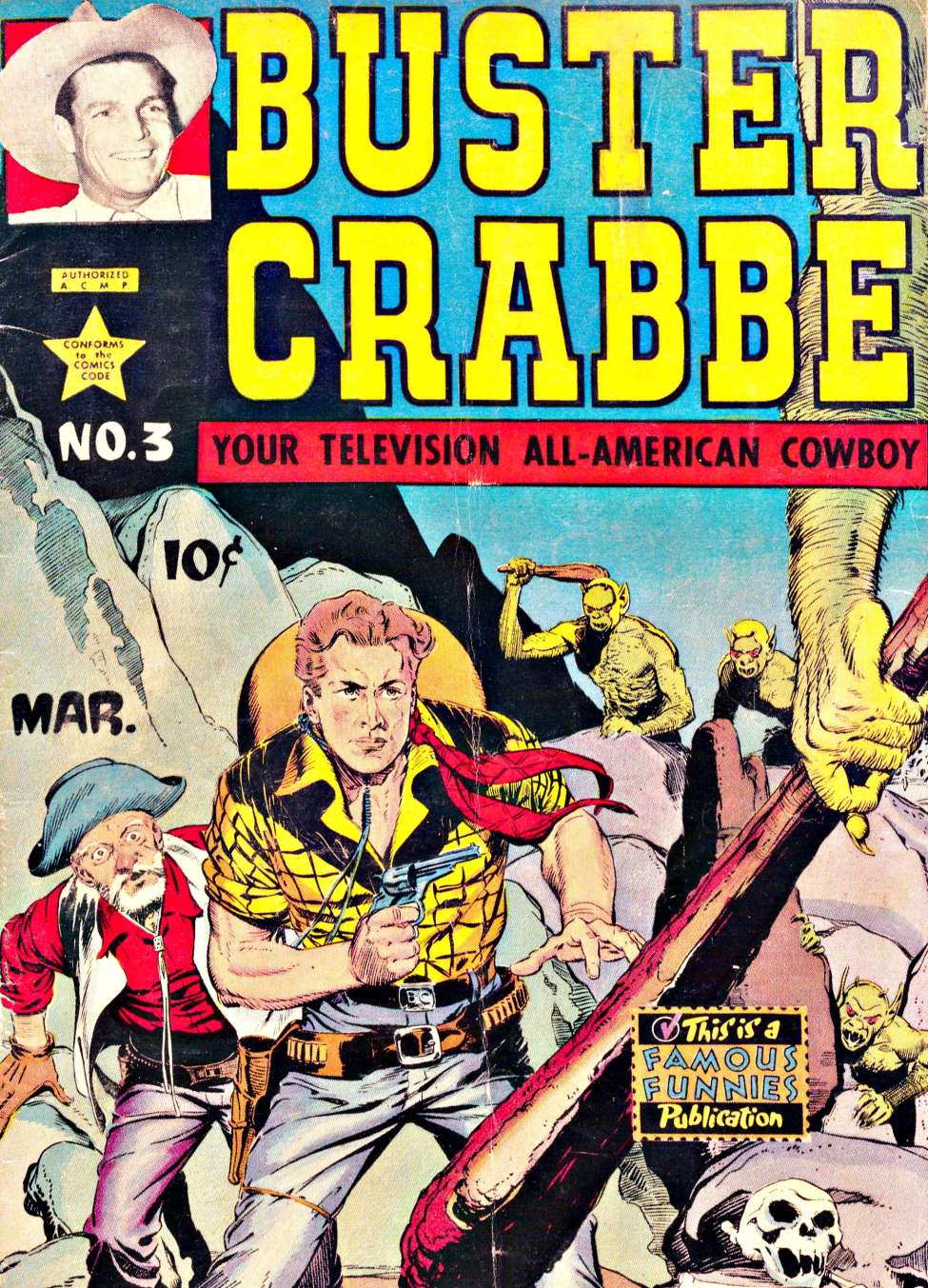 Book Cover For Buster Crabbe 3 - Version 2