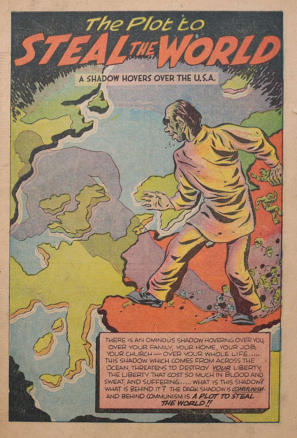 Book Cover For Plot to Steal the World - Work and Unity Group