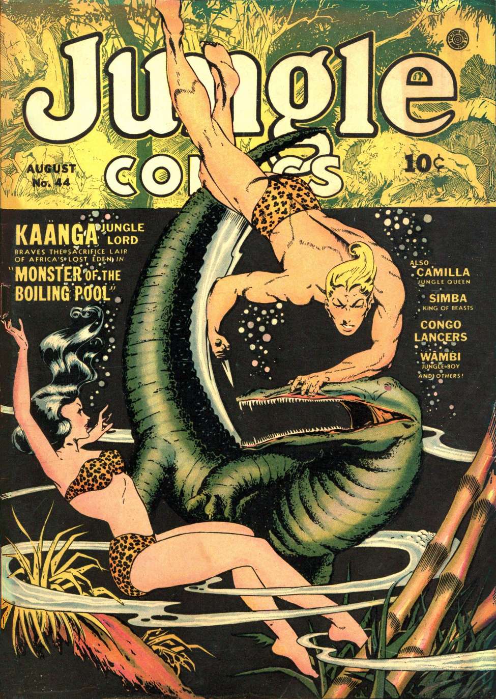 Book Cover For Jungle Comics 44 - Version 2