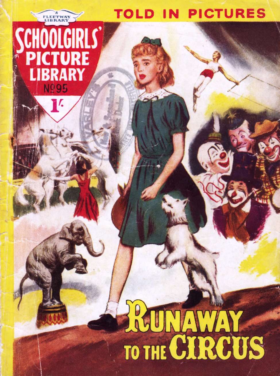 Book Cover For Schoolgirls' Picture Library 95 - Runaway to the Circus