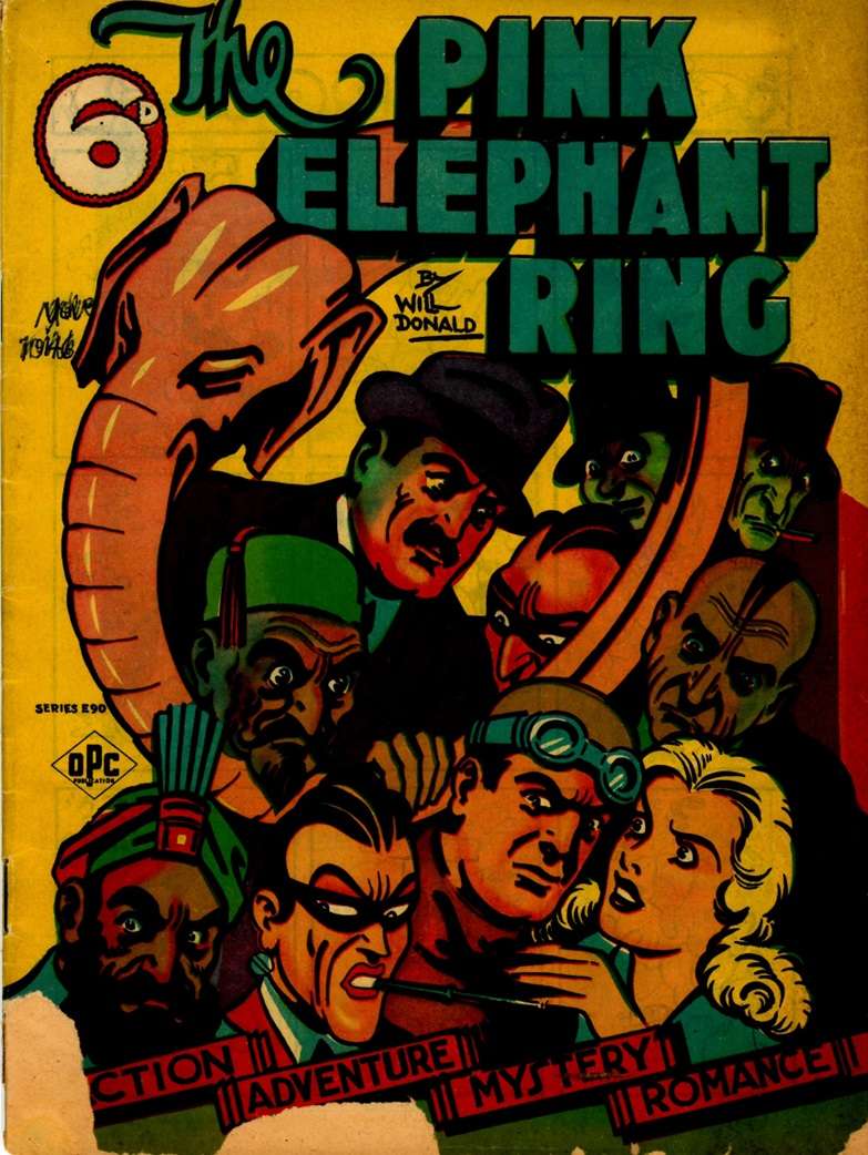 Book Cover For The Pink Elephant Ring